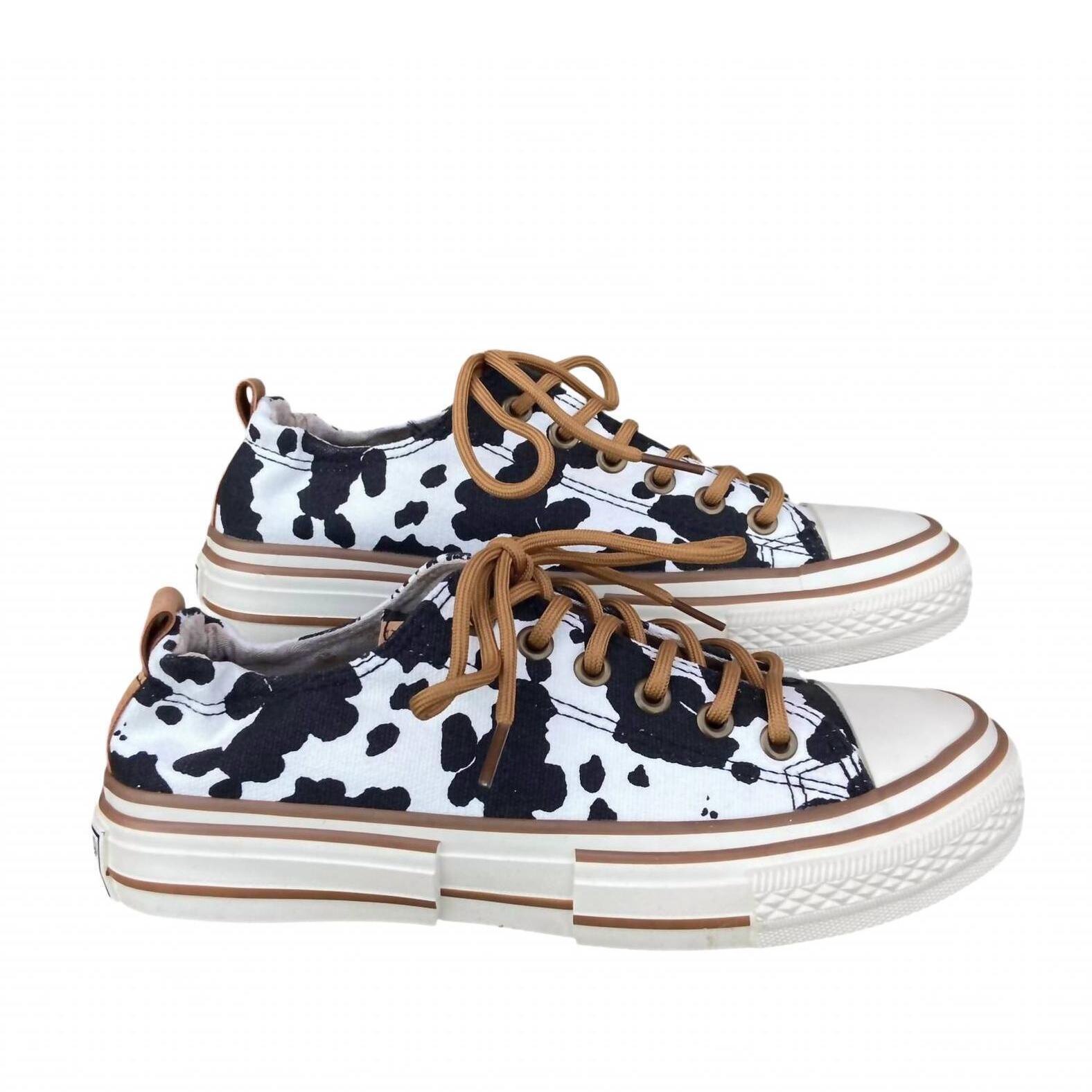 New Very G Women's Driana 3 Casual Sneaker In White Black